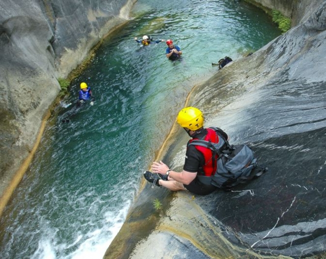 Excursion de barranquismo